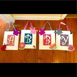 Custom made name letters